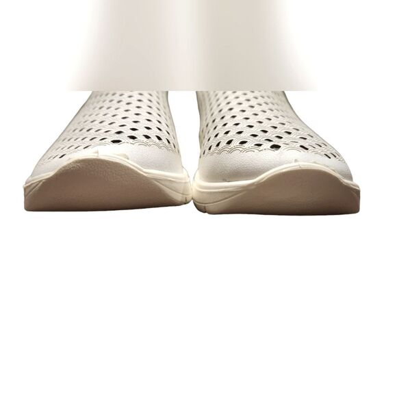 Spring Step Sneakers Tennis Shoe Leather Cut Out Lightweight Slip On‎ White 36 6 - Picture 10 of 15